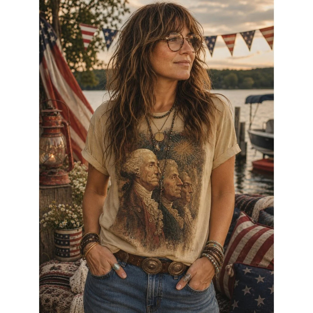 Celebrate America's Heritage Vintage Graphic Tee | MADE IN USA